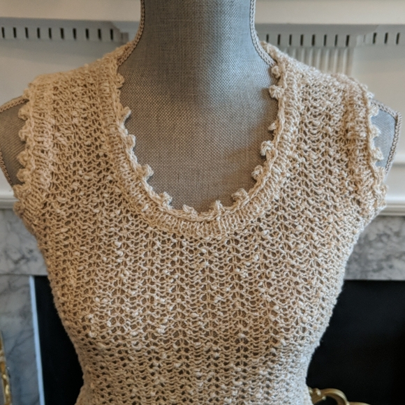 Vintage Pallas of Dublin linen skirt set - Picture 2 of 11